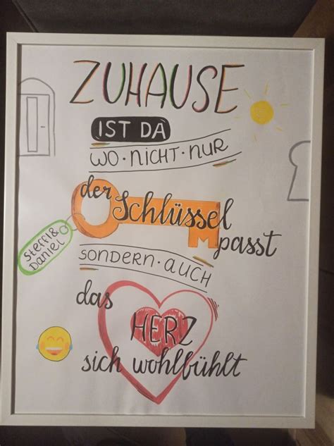 Zuhause Ist Da Wo Nicht Nur Der Schl Ssel Passt Sondern Auch Das Herz