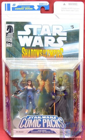 Hot Spot Collectibles And Toys Comic Packs Shadows Of The Empire 4 Leia Organa And Prince Xizor