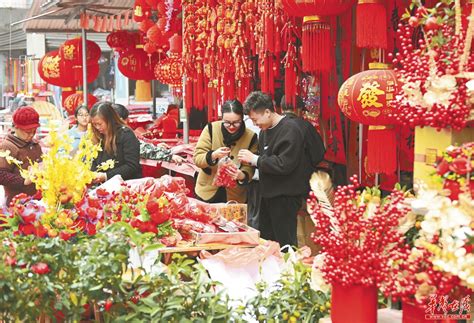 买年货 做套花 焦点图 湖南在线 华声在线