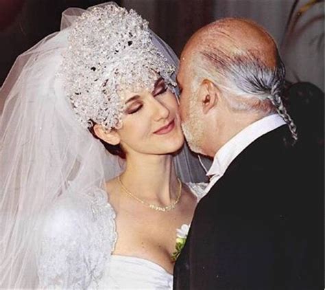 Céline Dion Et René Angélil ☝🏻️ Celebrity Bride Celine Dion Wedding