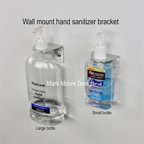 Hand sanitizer wall mount bracket Wall mount hand sanitizer | Etsy