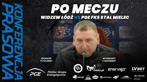 Konferencja Prasowa Po Meczu Z Widzewem D Youtube