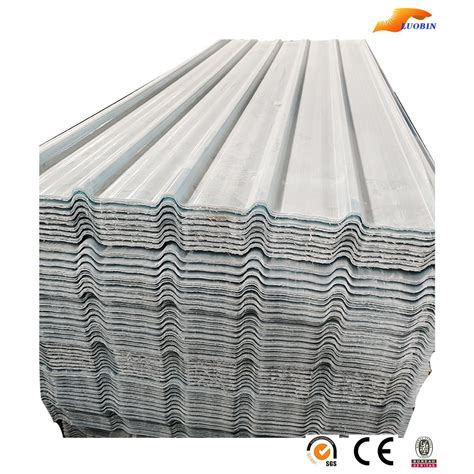 Good Stability Anti Corrosion Frp Corrugated Roofing Panel Sheet For