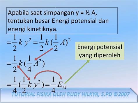 Apa Yang Dimaksud Dengan Energi Getaran Harmonik Maksad