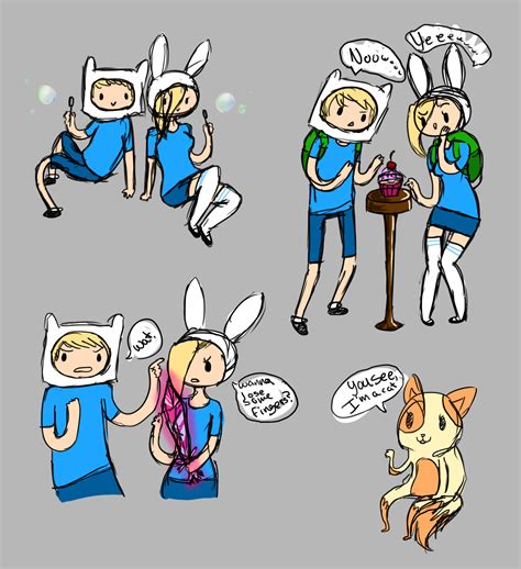 finn and fionna by usagiseme on DeviantArt