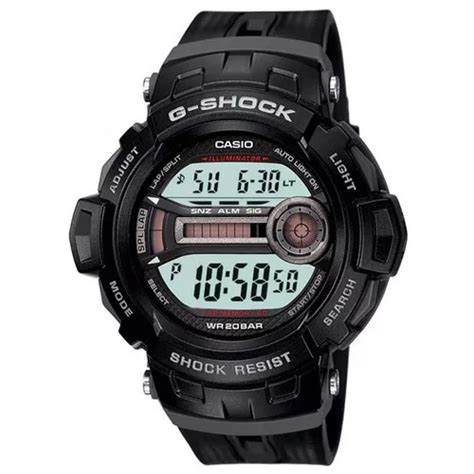 Reloj Pulsera Casio G Shock GD 200 1DR De Cuerpo Color Negro Para