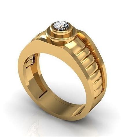 Man Ring 3D Model 3D Printable CGTrader