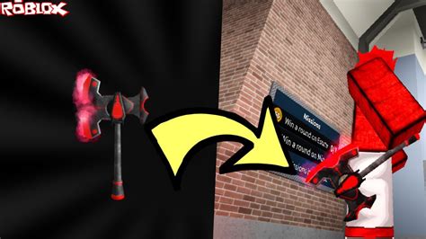 Using Champion Axe Really Insane Good Looking Knife Roblox Assassin Champion Axe Gameplay