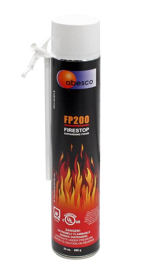 Abesco FP200 Fire Rated Expanding Foam 24oz Can Other Products