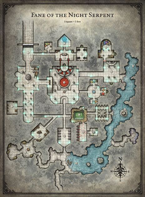 Tomb Of Annihilation Fane Of The Night Serpent 5E Digital DM