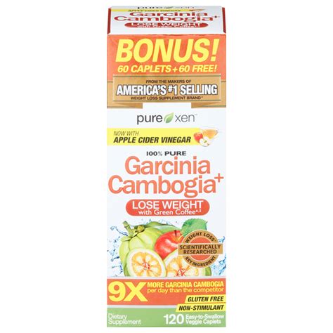 Pure Xen Garcinia Cambogia Pure Veggie Caplets Each