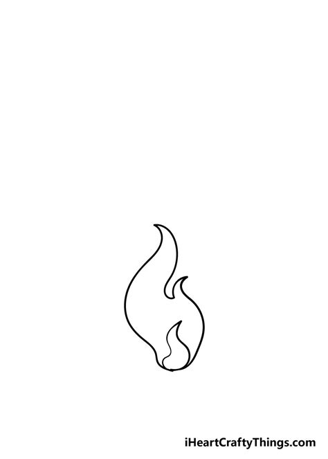 Fire Drawing - How To Draw Fire Step By Step!