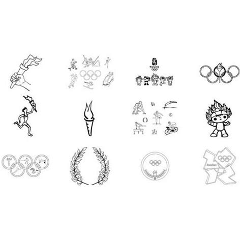 Juegos Olimpicos Para Colorear E Imprimir