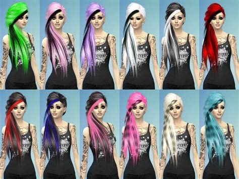 Cute scene/emo/alternative/goth side hair for teens and adults. You ...