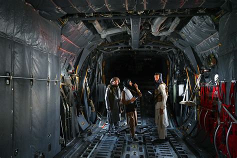 In Photos The Scene At Kabul Airport This Morning