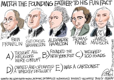 Founding Fathers Cartoon Drawing Founding Clipart Images And
