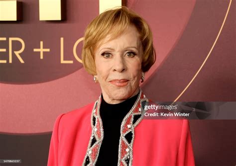 Carol Burnett Arrives At Nbcs Carol Burnett 90 Years Of Laughter