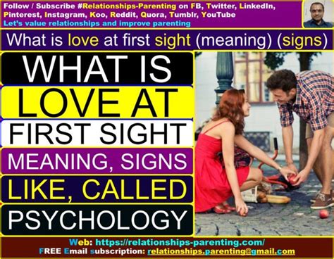 What Is Love At First Sight Meaning Signs Like Called Psychology