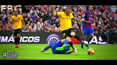 Gerard Pique Best Moments 2016 17 YouTube