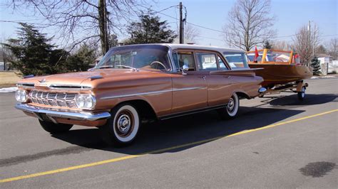 1959 Chevrolet Brookwood Wagon At Indy 2015 As F167 Mecum Auctions