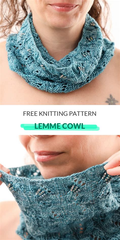 Lemme Cowl Free Knitting Pattern This Cowl Is Knitted In The Round