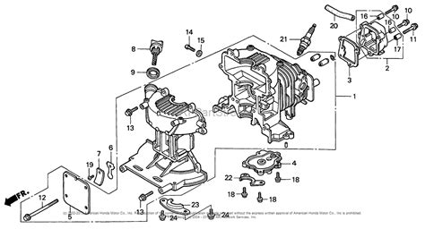 Honda Engines Gx Ta Engine Jpn Vin Gcag To Gcag