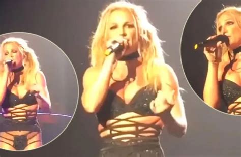 Tras A Os De Hacer Playback En Sus Shows Britney Spears Cant En