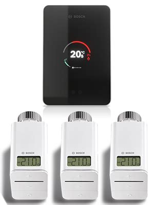 Bosch SET Termostato Smart WiFi EasyControl CT 200 Nero Per Caldaie