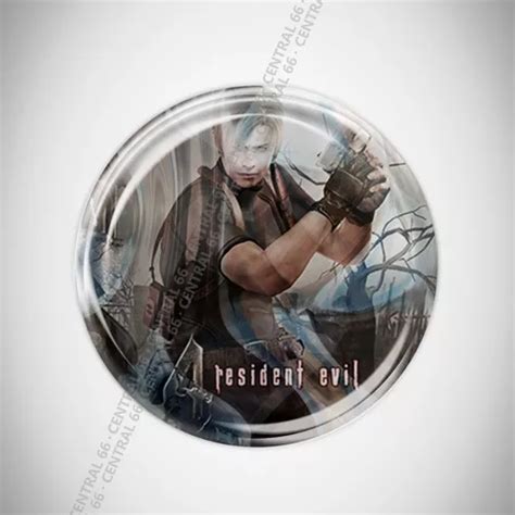 Adesivo Resinado Resident Evil 4 Redondo Parcelamento Sem Juros