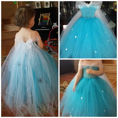 Ice Queen Inspired Tutu Dress Birthday Dress Princess Photo Shoot