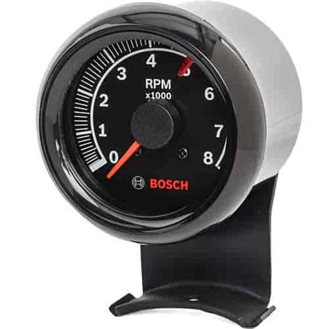 Bosch Actron Fst Mini Super Tach Ii Black Dial Face Jegs