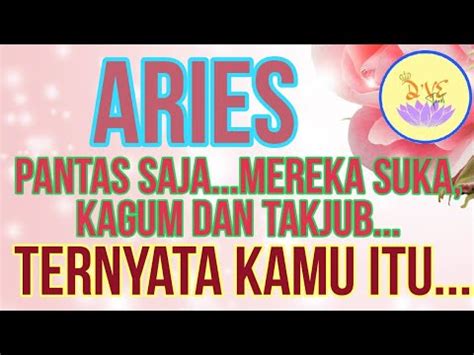 ZODIAK ARIES LUAR BIASANYA KAMU TERNYATA KAMU ITU Tarot Zodiak