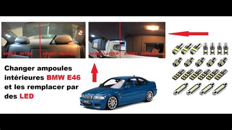 Changer Ampoules Int Rieures Bmw E Et Les Remplacer Par Des Led Youtube