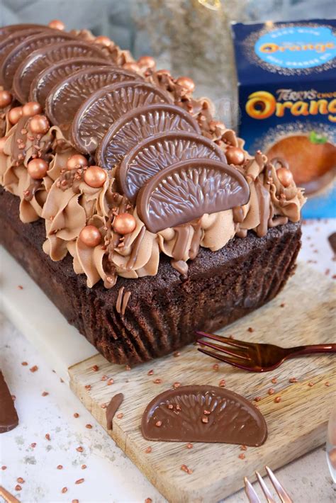 Terrys Chocolate Orange Loaf Cake Janes Patisserie