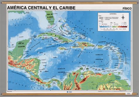 Mapa De America Central Y El Caribe Tamano Completo Gifex Images