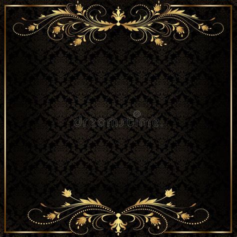 Black Background Gold Border Ch T L Ng Full Hd T I V Mi N Ph