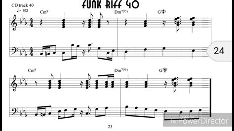 Funk Riff 40 From The Book Outta Sight Funk And Randb Riffs For Pianokeyboards Youtube