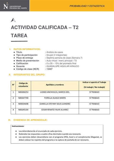 T2 Grupo N7 Examen Costos Y Presupuestos UPN Studocu