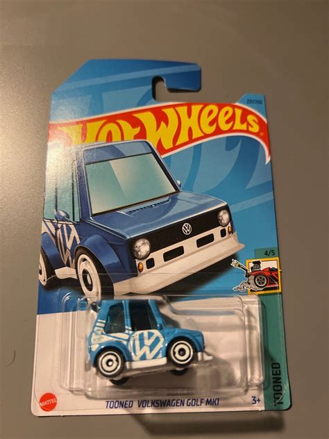 HOT WHEELS RTH REGULAR TREASURE HUNT TOONED VOLKSWAGEN GOLF MK Hobbies Toys Toys Games