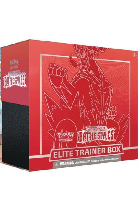 Pokemon Sword Shield Battle Styles Elite Trainer Box Single Strike