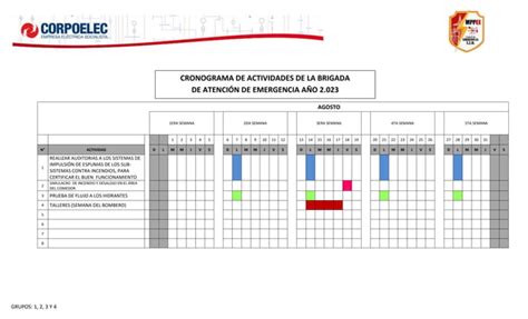 Cronograma De Actividades Docx Descarga Gratuita