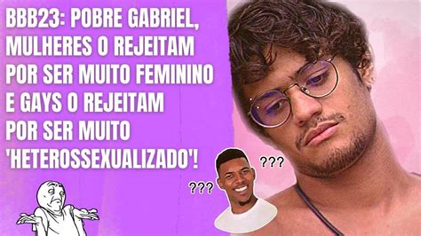 GABRIEL SANTANA DO BBB23 FALA SOBRE BISSEXUALIDADE ESTOU SEMPRE