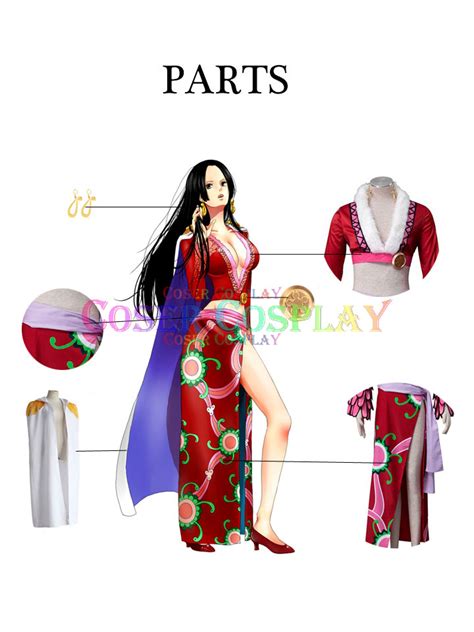 1203 One Piece Boa Hancock Anime Cosplay Costume