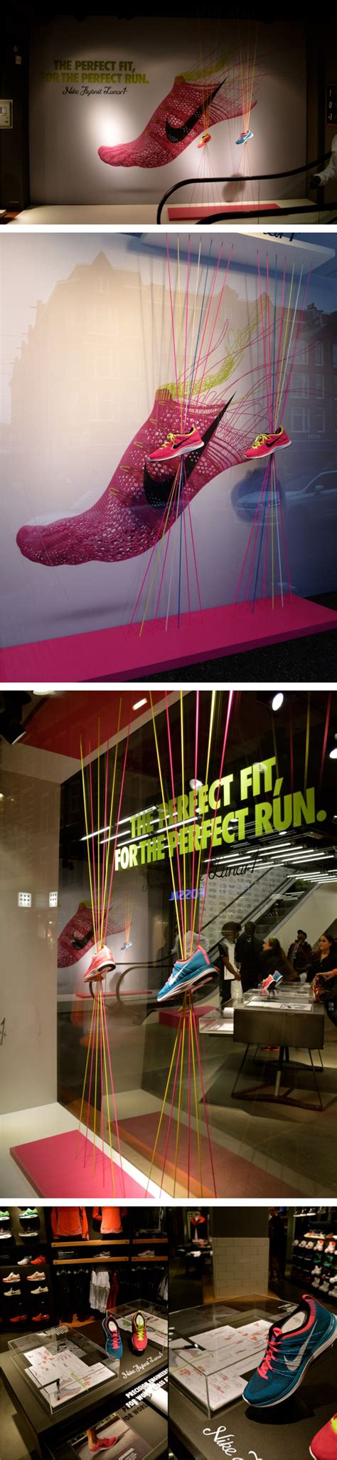 Nike Windows By Con Fetti Kalverstaat Amsterdam Retail Design Display