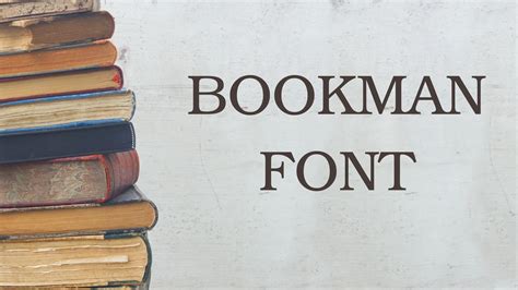 Bookman Font Free Download