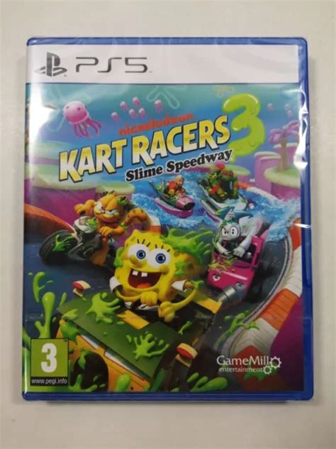 Nickelodeon Kart Racers 3 Slime Speedway Ps5 Euro New Enfrdeesit