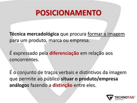 Aula 4 Posicionamento Estratégico