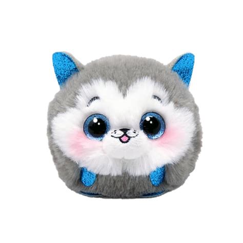 Peluche Husky Puffies Slush Cm Ty King Jouet Peluches Animaux Et