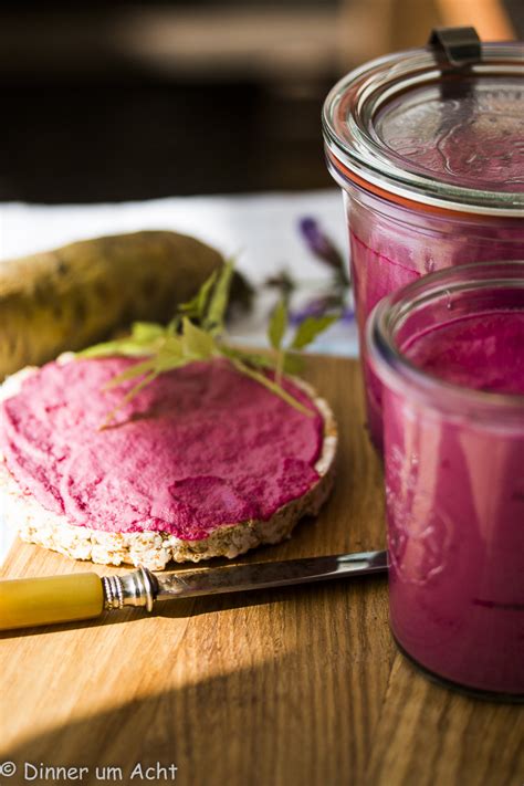 Meerrettich Apfel Rote Bete Aufstrich Man K Nnte Auch Mepfel En Rose