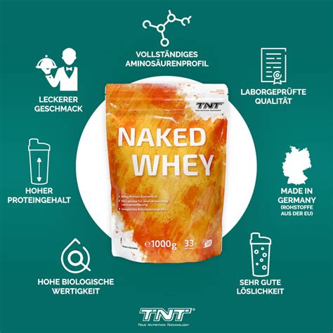 TNT Naked Whey Protein Konzentrat Unser Topseller